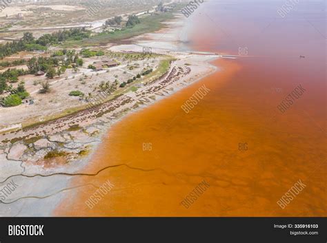 Aerial View Pink Lake Image & Photo (Free Trial) | Bigstock