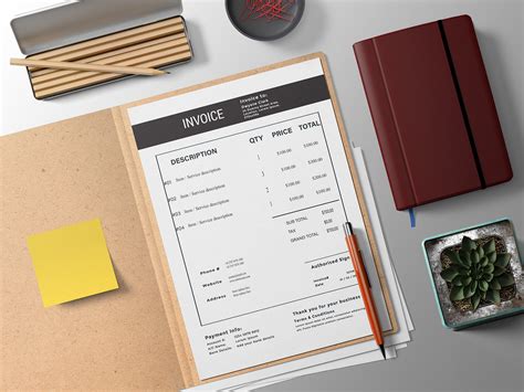 Invoice Design on Behance