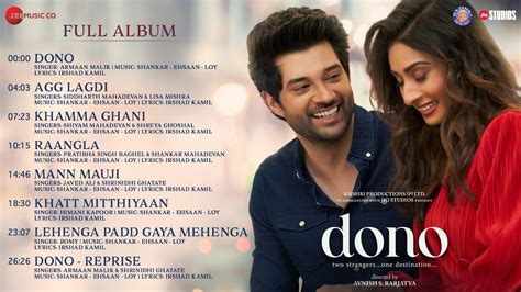 Dono - Full Album | Rajveer Deol, Paloma | Shankar Ehsaan Loy | Irshad Kamil - YouTube