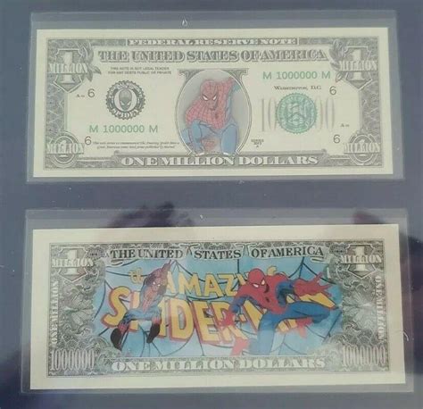 Spider Man Million Dollar Bill RARE | #3884419280