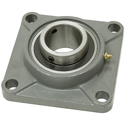 2" 4 Bolt Flange Bearing 211 Housing | Cast Iron 4 Bolt Flange Mount Bearings | Bearings | www ...