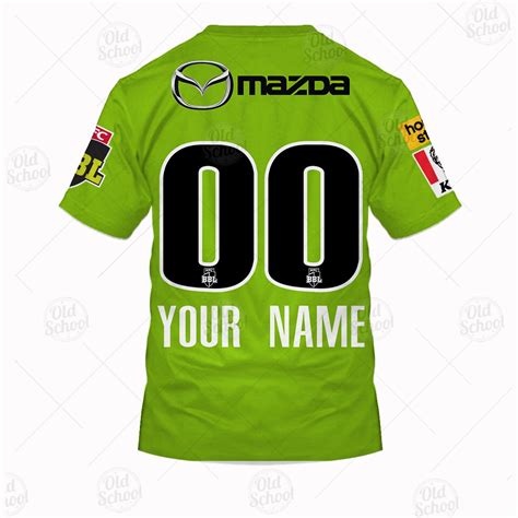 Personalised SYDNEY THUNDER 2020/21 MEN'S BBL REPLICA JERSEY - YourGears