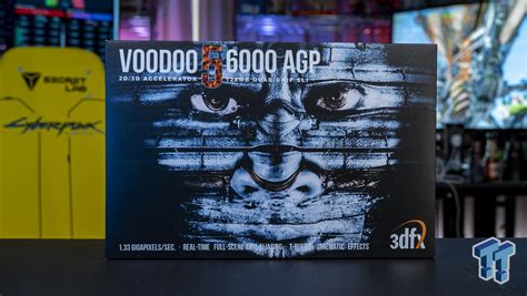 Check out this Voodoo 5 6000 collectible box, quad-chip SLI goodness