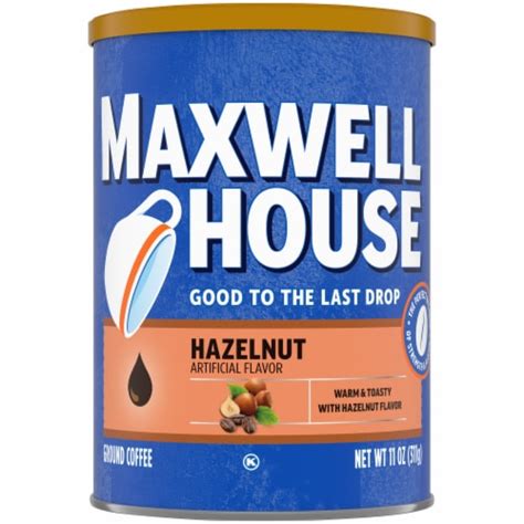 Maxwell House Hazelnut Ground Coffee, 11 oz - Food 4 Less