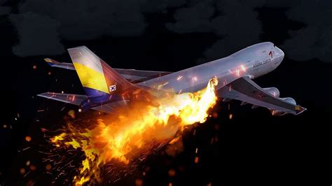 Boeing 747 Engine Fire