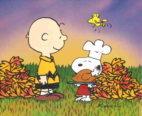 Snoopy Charlie Brown Thanksgiving - Seasonal Wallpaper Image ... | Thanksgiving snoopy, Charlie ...