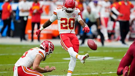 Chiefs' Justin Reid gets kicking opportunities after Harrison Butker ...