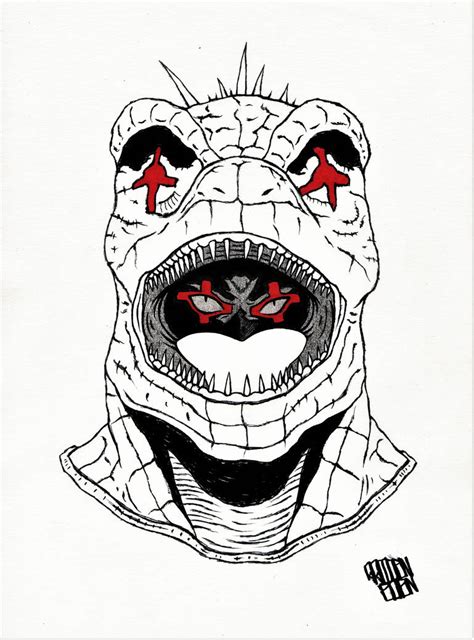 Dorohedoro : Caiman - Traditional by RaidenEden on DeviantArt