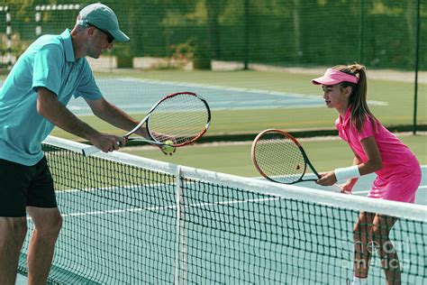 Tennis Training Photograph by Microgen Images/science Photo Library - Fine Art America