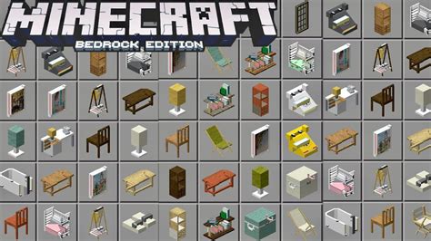 Furniture and Decorations Addon (1.19, 1.18) - Mc-Mod.Net