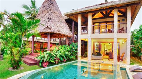 Private Villas Fiji. Self contained Fiji accommodation with a pool.