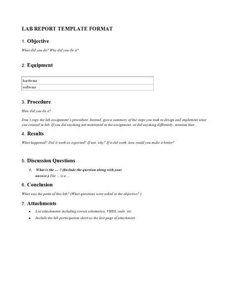 🌱 Lab report format. Lab Report: 3 Templates & Format Examples. 2022-10-17