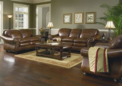Living Room Decor With Dark Brown Couch - Inspiring Ideas