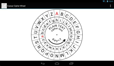 Caesar Cipher Wheel - App on Amazon Appstore