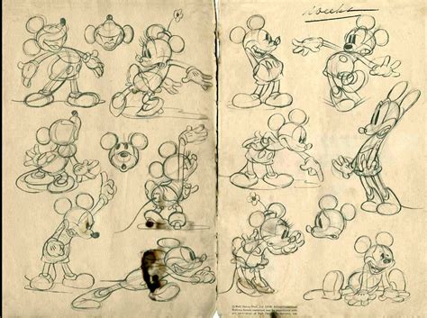 First Mickey Mouse Drawing at GetDrawings | Free download