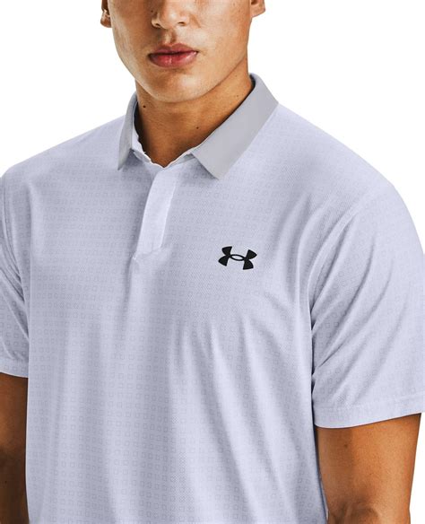 Under Armour Ua Iso-chill Grid Polo in White for Men - Lyst