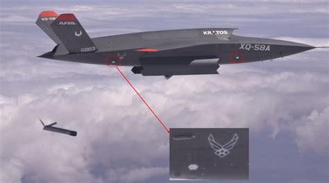 XQ-58 Valkyrie Drone Uses Weapons Bay For First Time To Launch Another Drone - Fighter Jets World