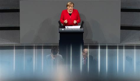 Angela Merkel delivers fiery speech condemning rise of hate speech ...