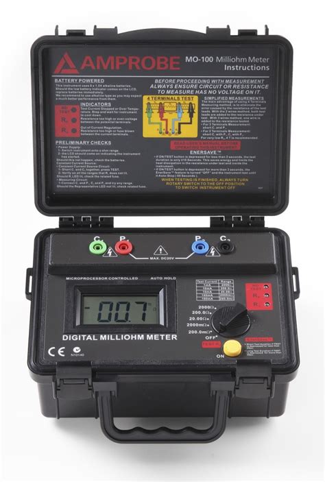 Amprobe MO-100 Digital Milliohm Meter