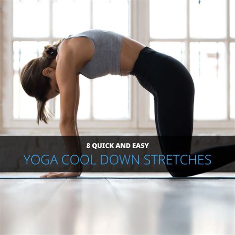 8 Quick and Easy Yoga Cool Down Stretches | Easy yoga, Yoga cool down, Cool down stretches
