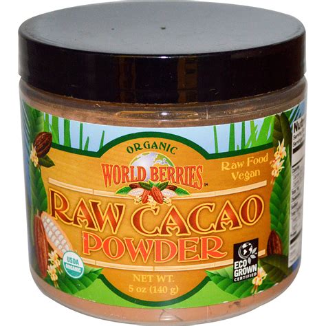 FunFresh Foods, Organic, Raw Cacao Powder, 5 oz (140 g) - iHerb