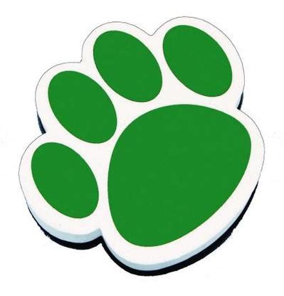 Green Paw Print - ClipArt Best