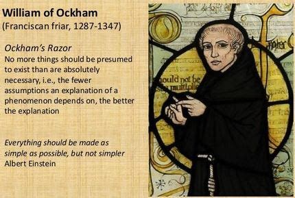 Occams Razor - Best Explanations Have The Fewest Assumptions - Usually