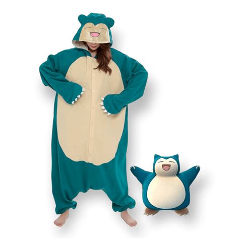 Smiling Snorlax Cosplay Costume - Pokemon Store