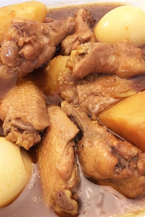 Semur Ayam (Chicken in Sweet Soy Sauce) Indonesian recipe