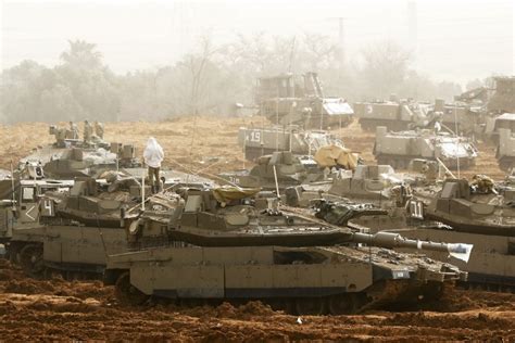 Israeli tanks hit Hamas positions in Gaza after rocket fire | The Times ...