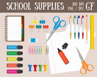 school stationery clipart 20 free Cliparts | Download images on Clipground 2024