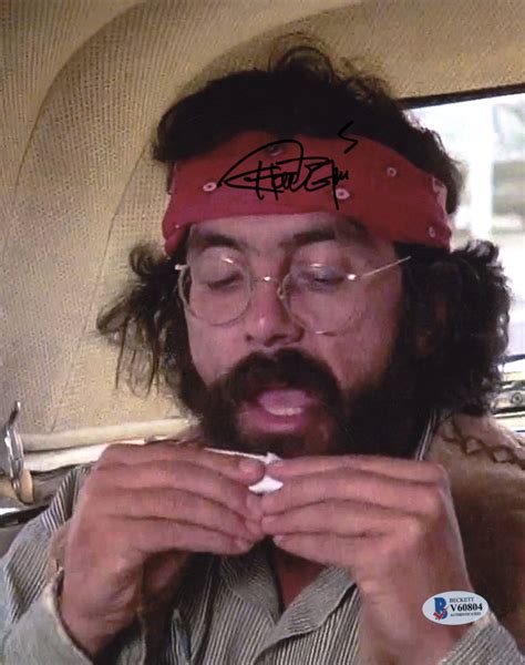 Tommy Chong Signed "Up in Smoke" 8x10 Photo (Beckett COA) | Pristine ...