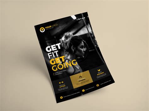 Flyer Design With Mockup on Behance