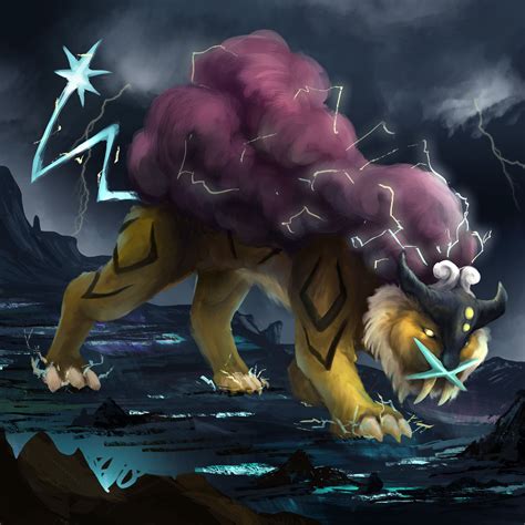 Majestic Raikou Artwork