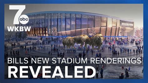 Buffalo Bills give first look at new stadium renderings - YouTube