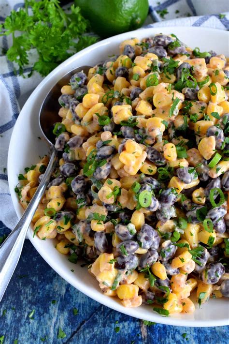 Mexican Corn and Black Bean Salad - Lord Byron's Kitchen