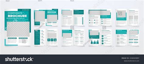 Minimalist Brochure Template Modern Concept Minimalist Stock Vector ...