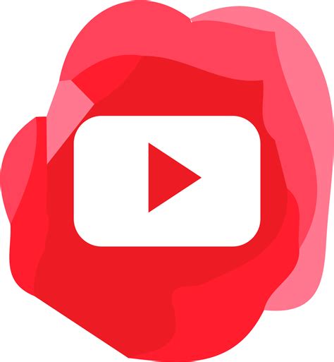 YouTube Logo Red Background