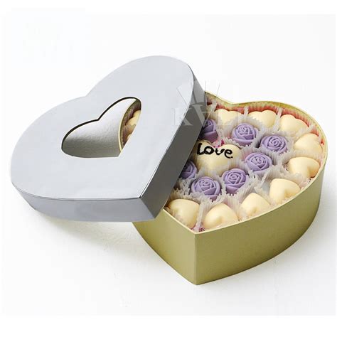 Love Heart Chocolate Box-Heart Shaped Gift Box Suppliers