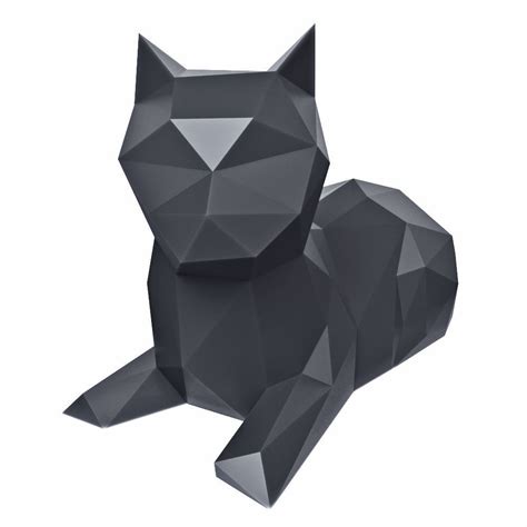 3D model Cat Low Poly 6 VR / AR / low-poly | CGTrader