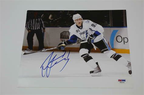 STEVEN STAMKOS SIGNED AUTOGRAPH 8x10 PHOTO - TAMPA BAY LIGHTNING ...