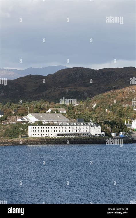 Lochalsh hotel Kyle of Lochalsh Scotland October 2010 Stock Photo - Alamy