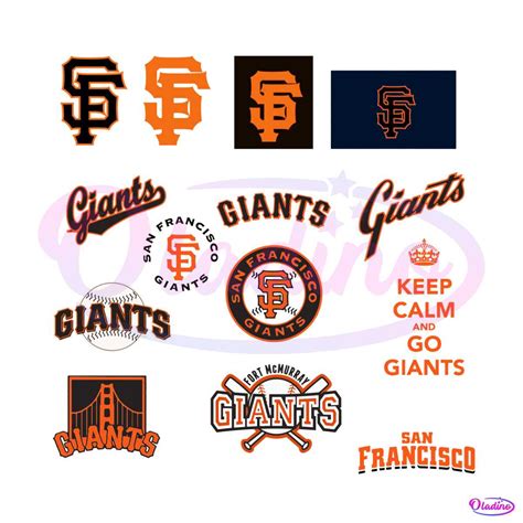 San Francisco Giants Logo Team Svg Bundle Cricut File » Oladino