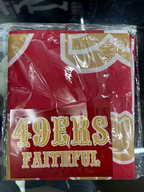 San Francisco 49ers Faithful 3x5 Flag – Time Out Sports