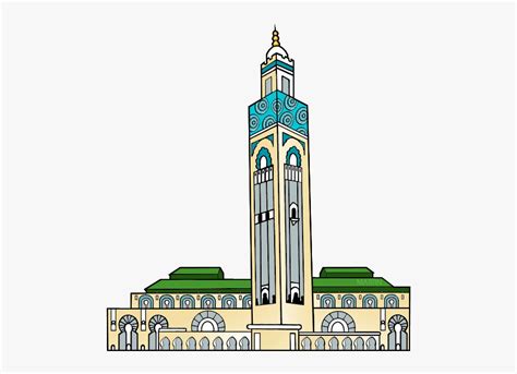 Hassan Ii Mosque - Hassan 2 Mosque Png , Free Transparent Clipart - ClipartKey