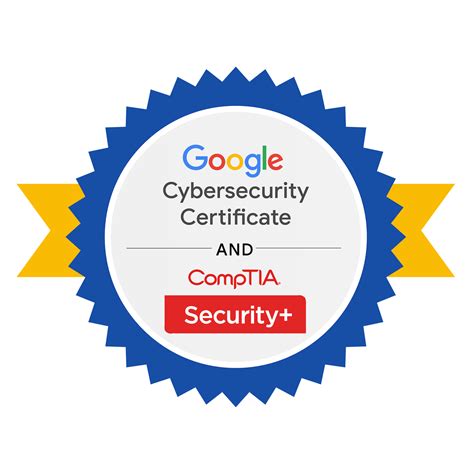 Google Cybersecurity Certificate & CompTIA Security+ dual credential ...