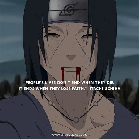 Top 7 Anime Quotes #anime #quotes | Naruto quotes, Anime quotes inspirational, Itachi uchiha