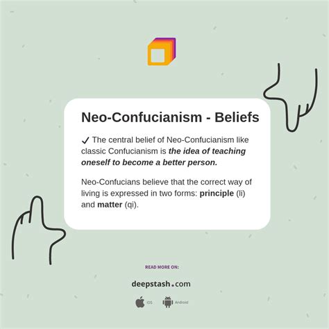 Neo-Confucianism - Beliefs - Deepstash