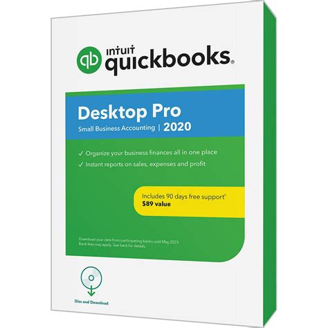 QuickBooks Desktop Pro 2020 with 90 Days Free Support (PC Disc ...