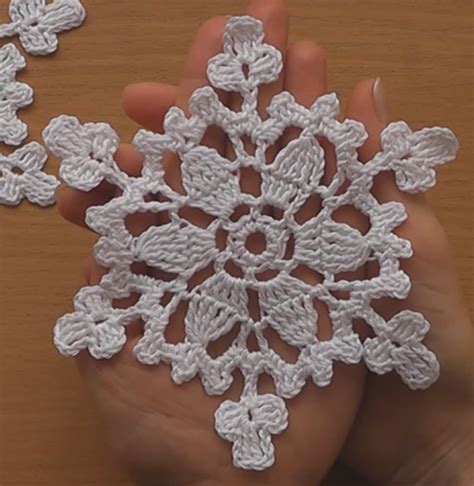 Crochet Snowflake Ornament - Crochet Ideas